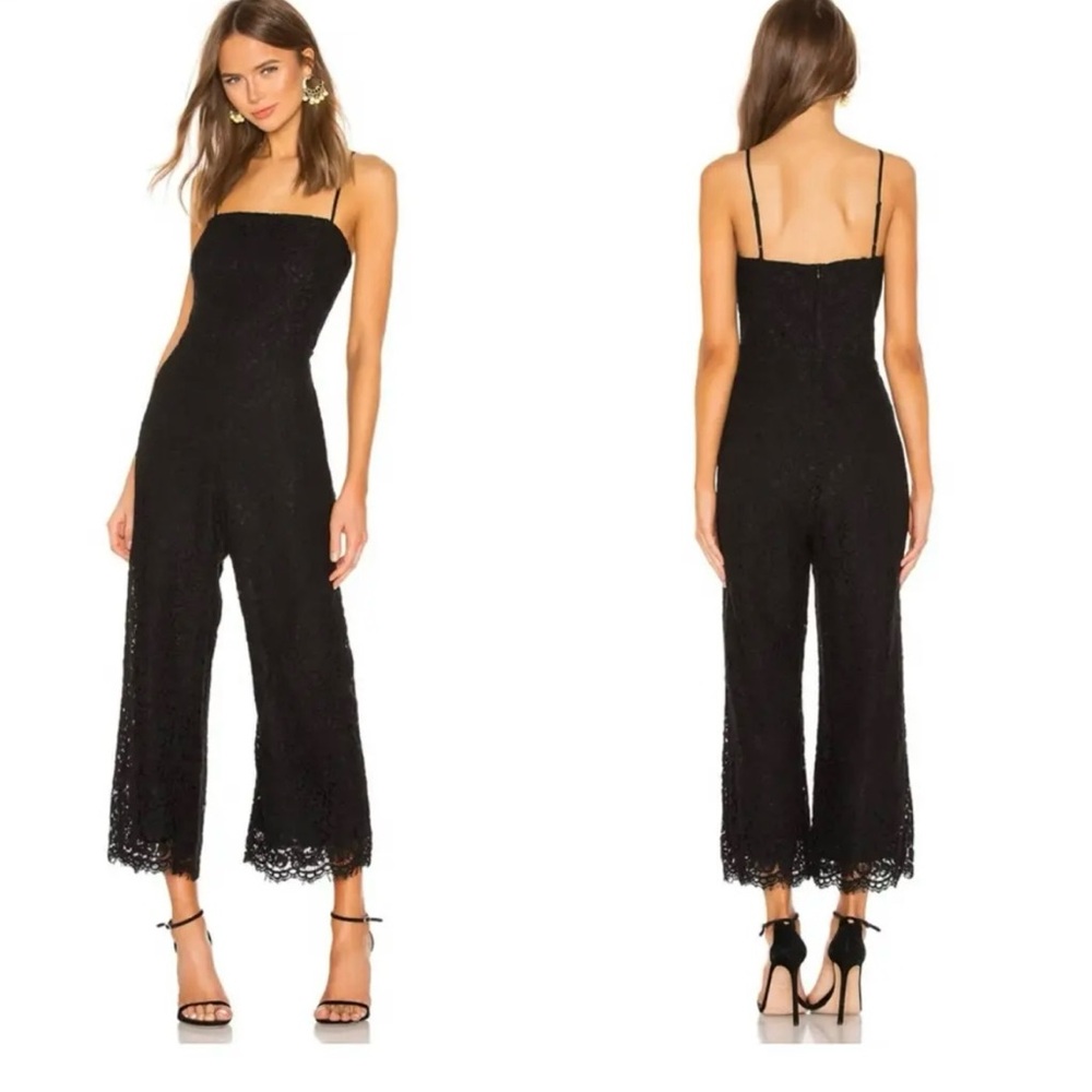 Bardot Lace Jumpsuit